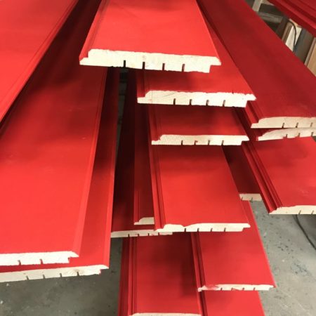 Julged viimistletud fassaadilauad. Voodrilauad